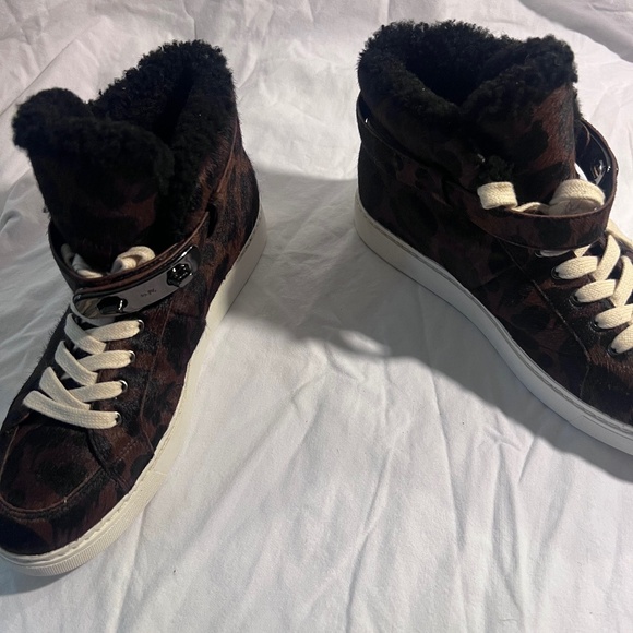 Coach Richmond SHRL HRCLF/SHRL Cheetah Sneakers - Picture 1 of 5